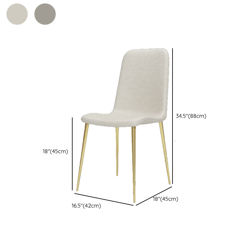 Glossy White Glam Dinette Table Set 1/2/5/7 Pieces Dining Set with Leather Chairs