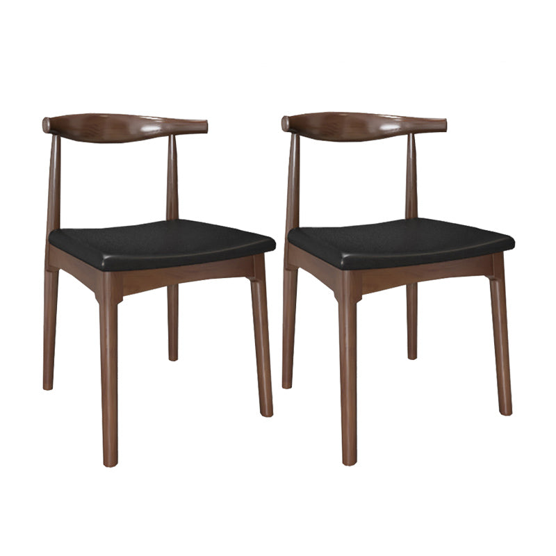 Brown Solid Wood Industrial Dining Table Set 1/2/5/7 Pcs Dinette Set for Home