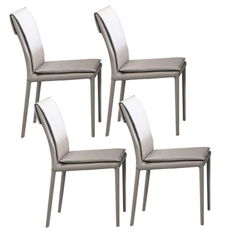 Black Stone Dining Table Set with Solid Back Chairs 1/2/4/5/7 Pcs Modern Dinette Set