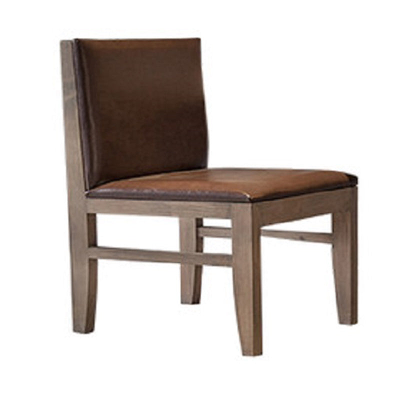 Distressed Pine Wood Dining Set 1/2 Pieces Industrial Dinette Set for Home