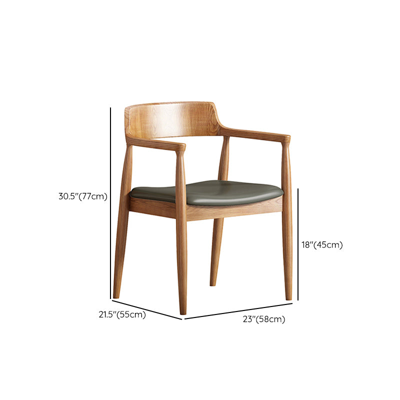 Pine Wood Modern Dining Set with Wooden Chairs 1/2/5 Pcs Dinette Set for Home