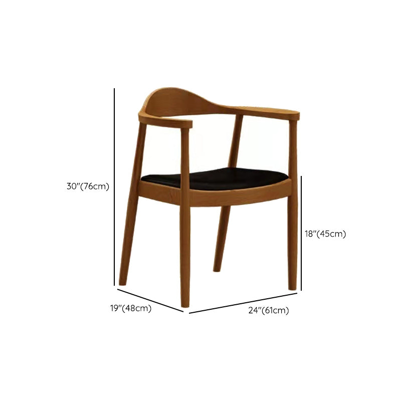 Pine Wood Modern Dining Set with Wooden Chairs 1/2/5 Pcs Dinette Set for Home