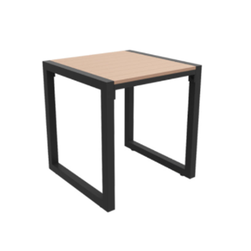 Modern Style 1/3/5/7 Pieces Metal Dining Set Reclaimed Wood Table Set for Outdoor