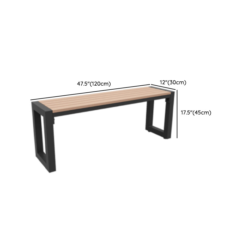 Modern Style 1/3/5/7 Pieces Metal Dining Set Reclaimed Wood Table Set for Outdoor