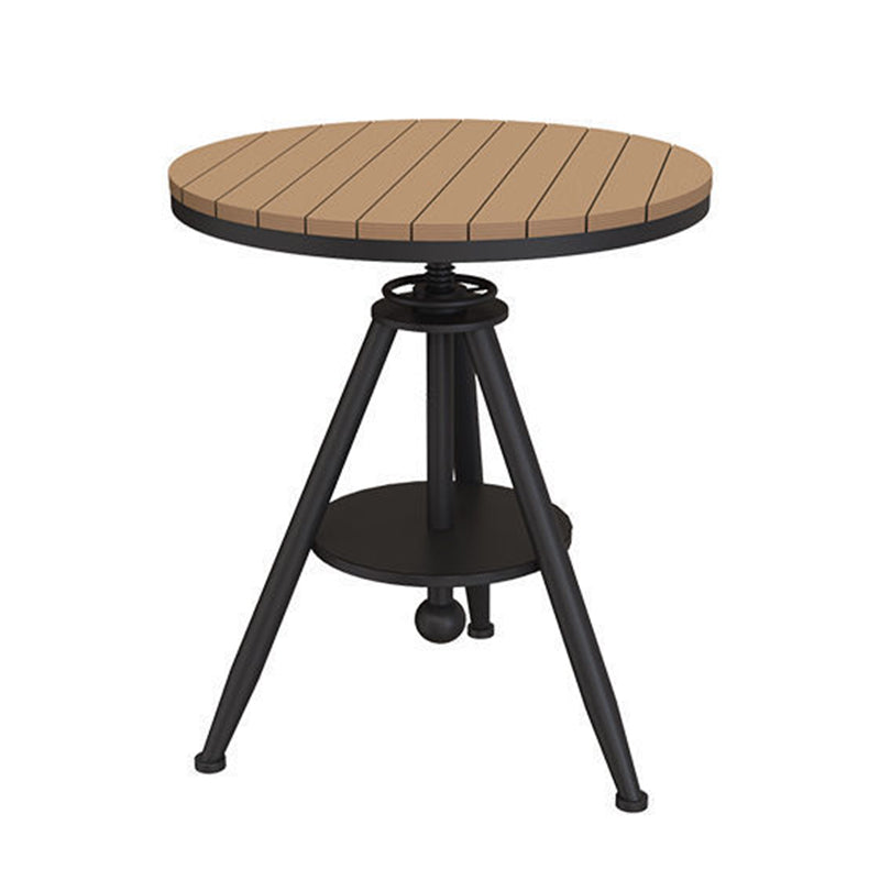 Modern Style 1/2/3/5 Pieces Metal Dining Set Reclaimed Wood Table Set