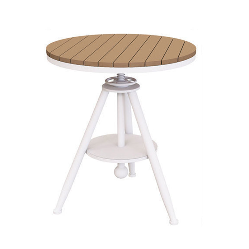 Modern Style 1/2/3/5 Pieces Metal Dining Set Reclaimed Wood Table Set