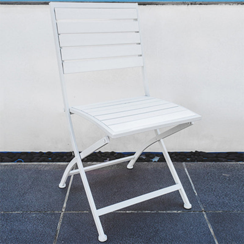 Modern 1/3 Pieces Metal Picnic Table Reclaimed Wood Picnic Table Set