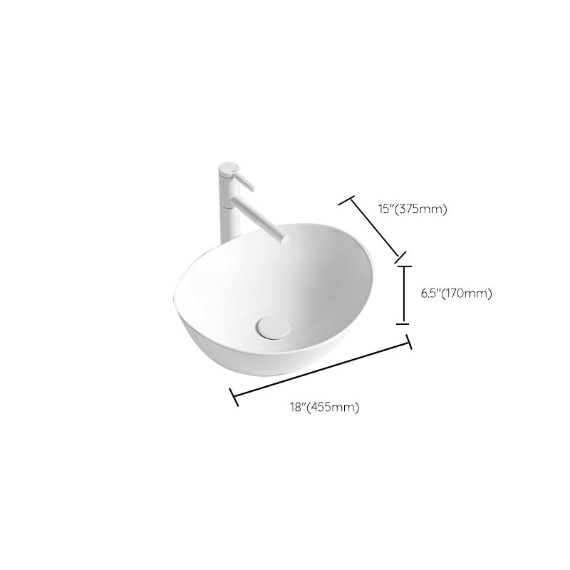White Trough Bathroom Sink Modern Porcelain Trough Bathroom Sink