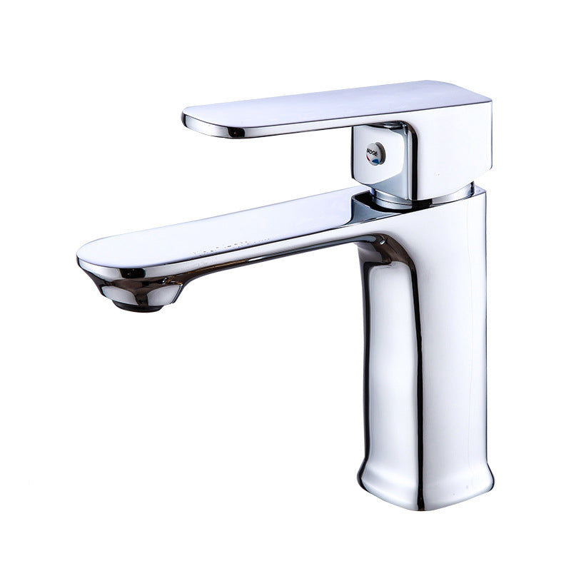 Modern Sink Faucet Pure Color Copper Vessel Sink Faucet for Bathroom