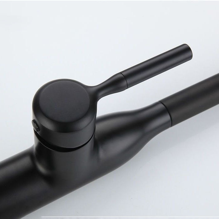 Modern Pull down Water Filler One Handle High Arch Kitchen Faucet