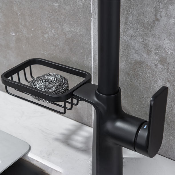 Modern Pull down Standard Kitchen Faucet Single Handle Faucet with Pull out Sprayer
