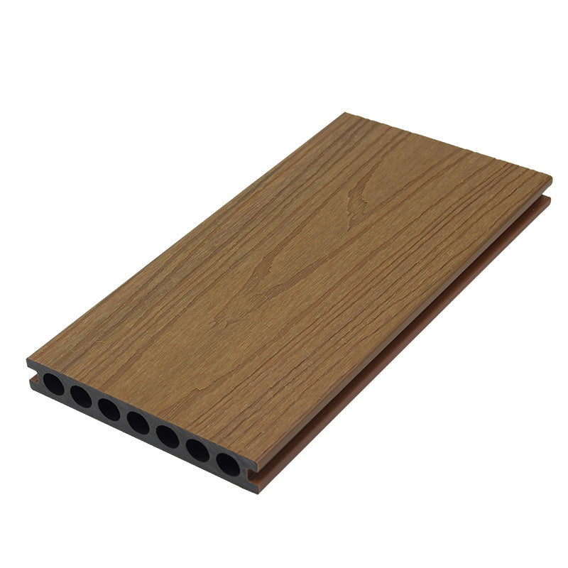 Modern Wooden Deck Plank Waterproof Outdoor Embossed Floor Board