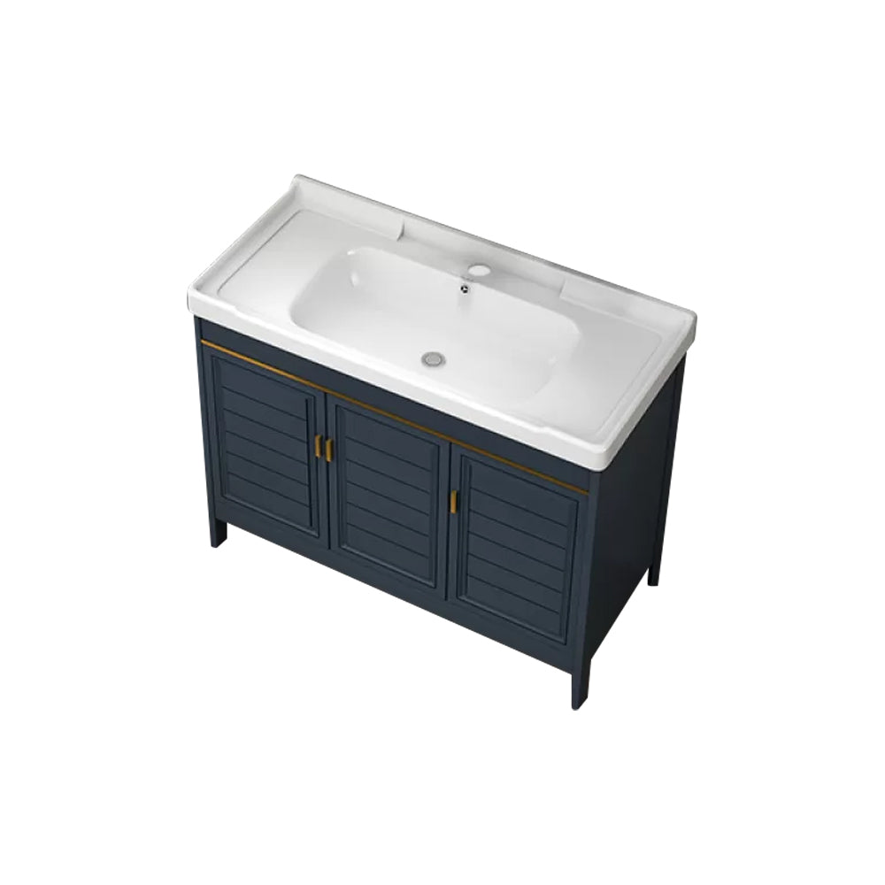 Modern Bathroom Vanity Freestanding 2 Doors Bathroom Vanity Set with Sink