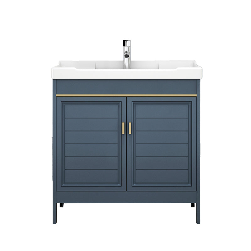 Modern Bathroom Vanity Freestanding 2 Doors Bathroom Vanity Set with Sink