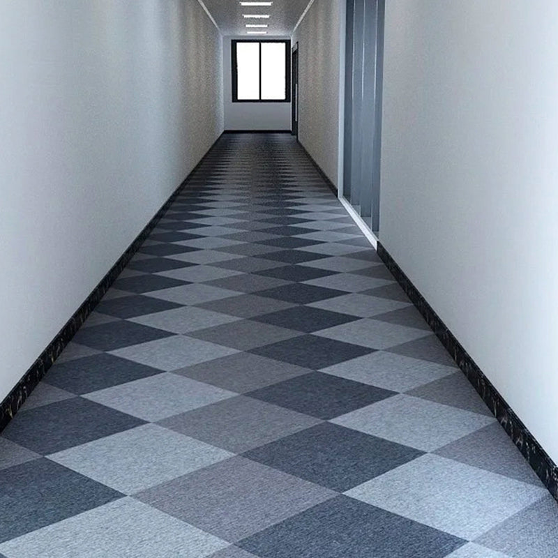 Carpet Tile Color Block Level Loop Non-Skid Carpet Floor Tile