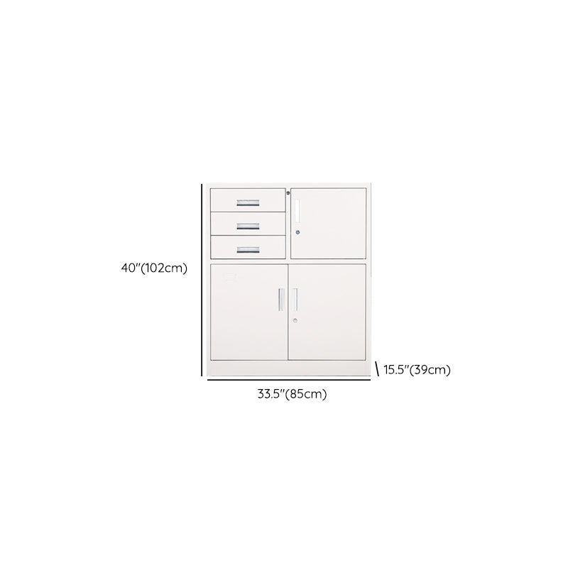 Modern Steel Cabinet Locking Drawers and Storage Filing Cabinet