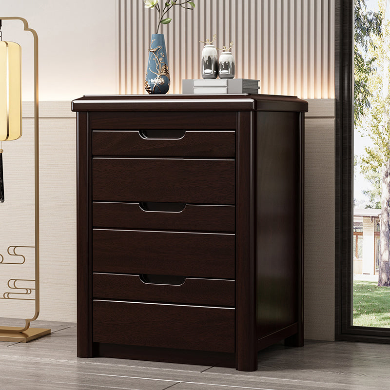 15.6-inch Width Storage Chest Solid Wood Contemporary Dresser