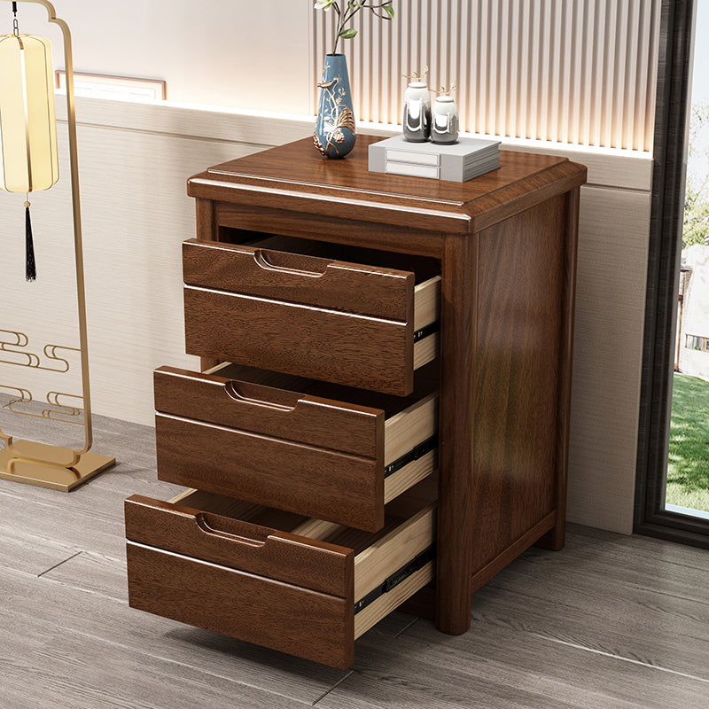 15.6-inch Width Storage Chest Solid Wood Contemporary Dresser