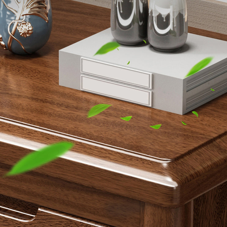 15.6-inch Width Storage Chest Solid Wood Contemporary Dresser