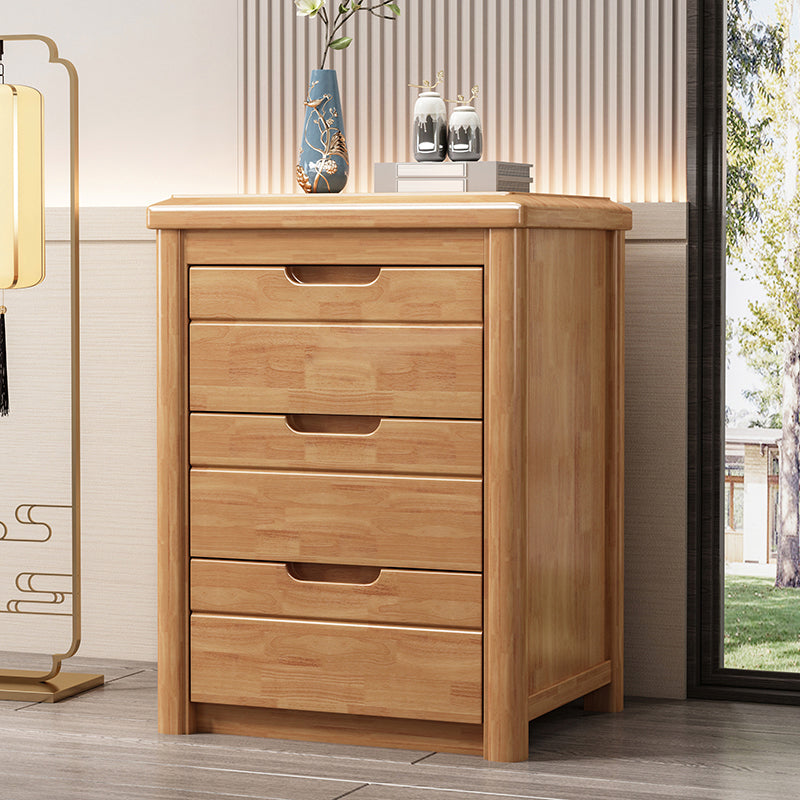 15.6-inch Width Storage Chest Solid Wood Contemporary Dresser