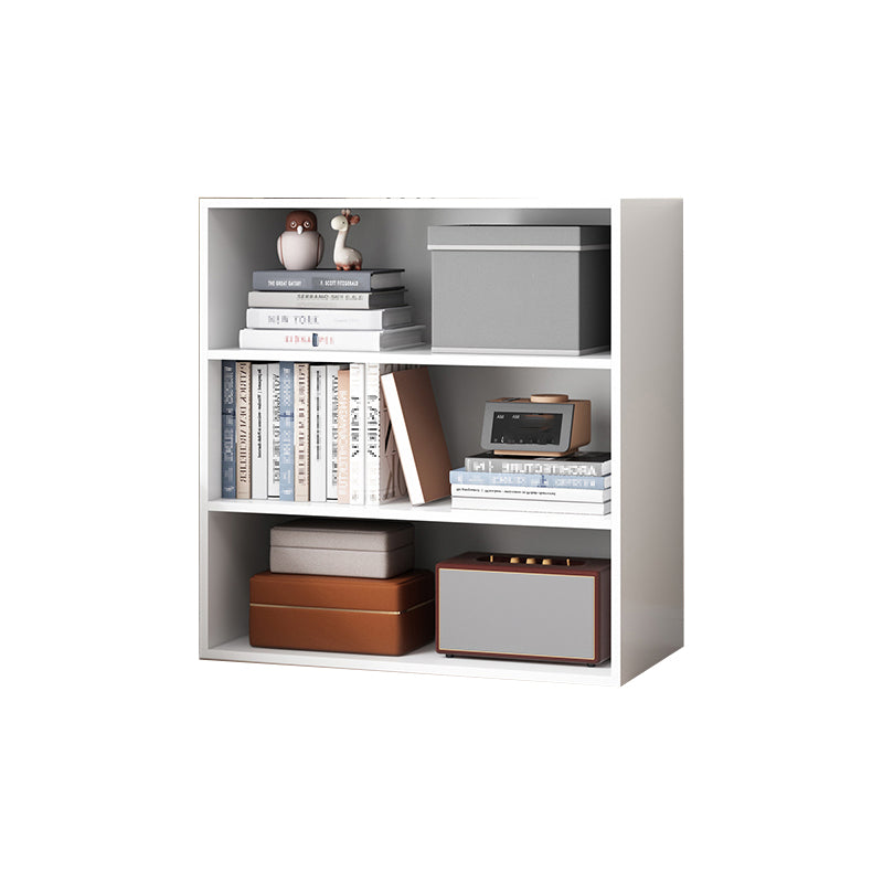 Modern Standard Bookcase Engineered Wood Open Back Bookshelf