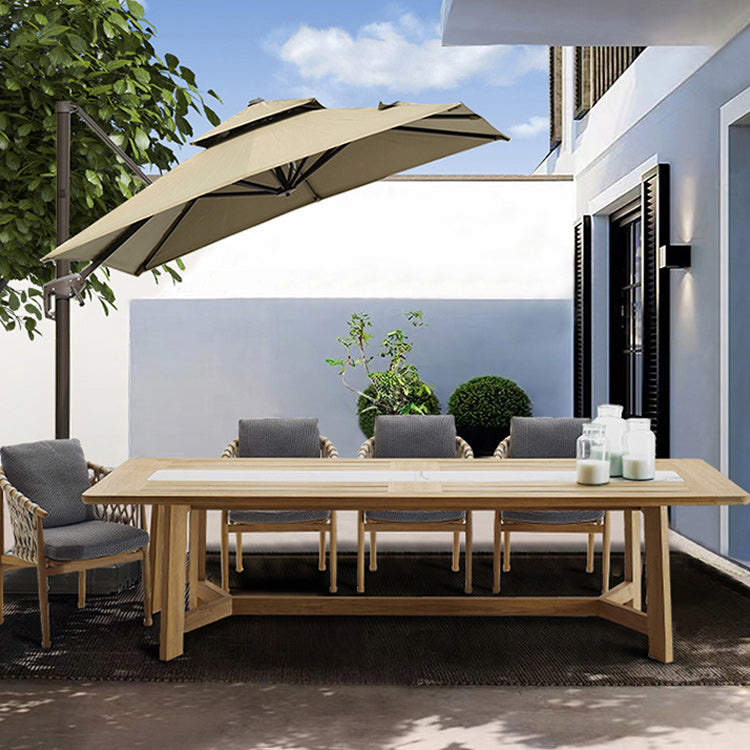 Contemporary Outdoor Bistro Chairs with Water Repellent Finish Cushion