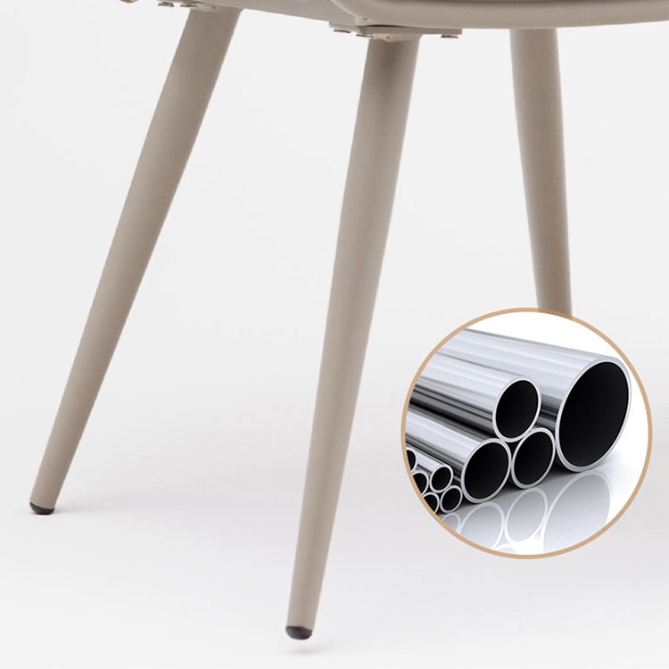 Tropical Faux Rattan Outdoor Chair with Removable Cushion and Arm