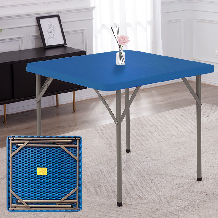 Contemporary Square Dining Table Plastic Folding Catio Table