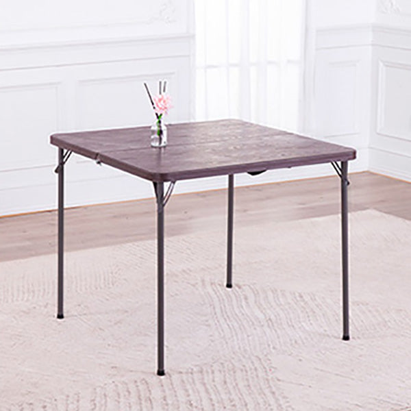 Contemporary Square Dining Table Plastic Folding Catio Table