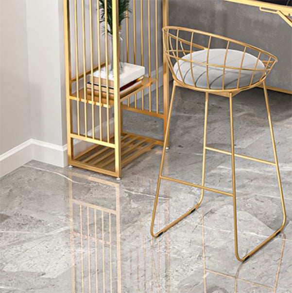 Glam Rectangle Bar Set 1/2 Pieces Self-Storing Leaf Pub Table with Upholstered Stool