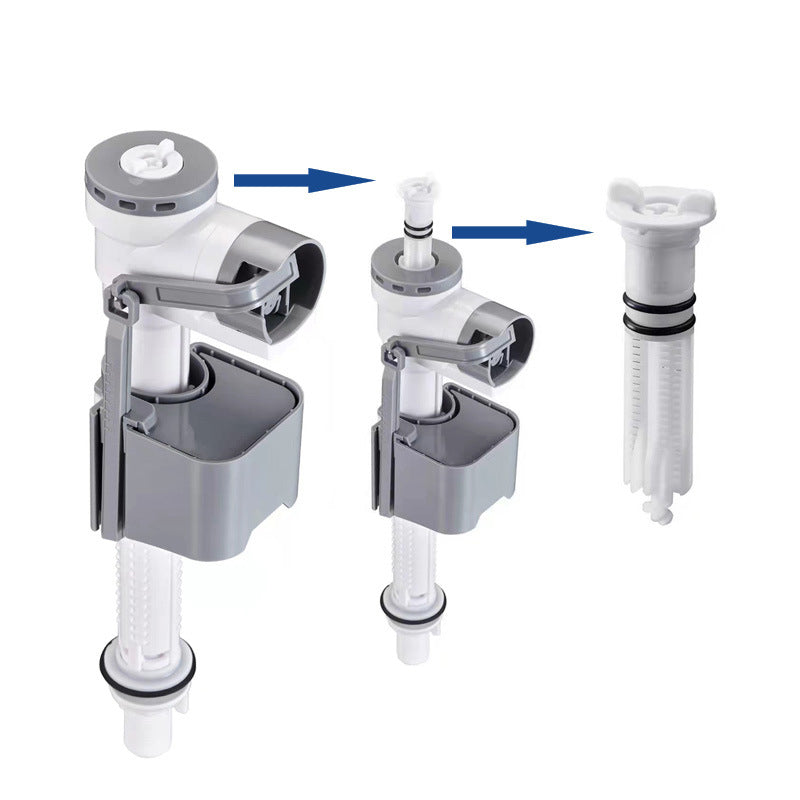 Glossy White Ceramic Toilet Bowl Modern Indoor All-In-One Toilet