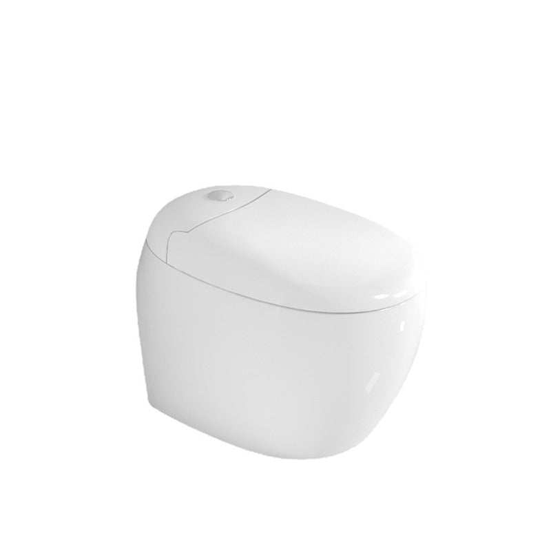 Modern Polished Finish Ceramic Toilet Indoor All-In-One Toilet Bowl