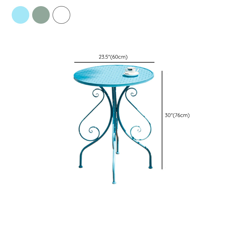 Modern Style 1/3 Pieces Metal Bistro Set Metal Bistro Table Set for Terrace
