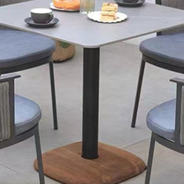 Modern Style 1/3/4/5 Pieces Metal Bistro Set Metal Bistro Table Set for Terrace