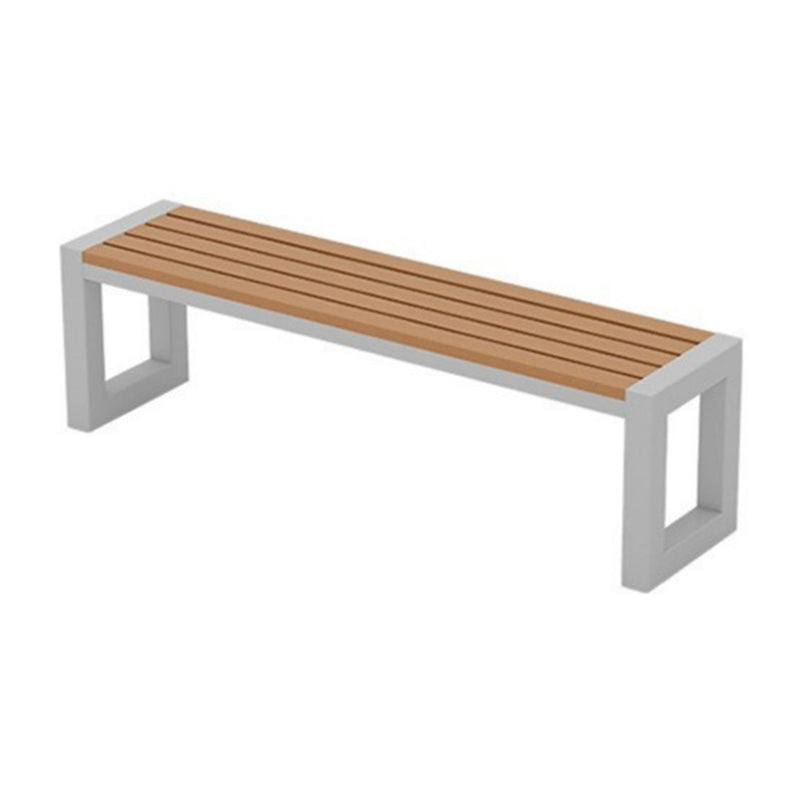 Modern 1/3 Pieces Metal Dining Set Reclaimed Wood Table Set for Outdoor