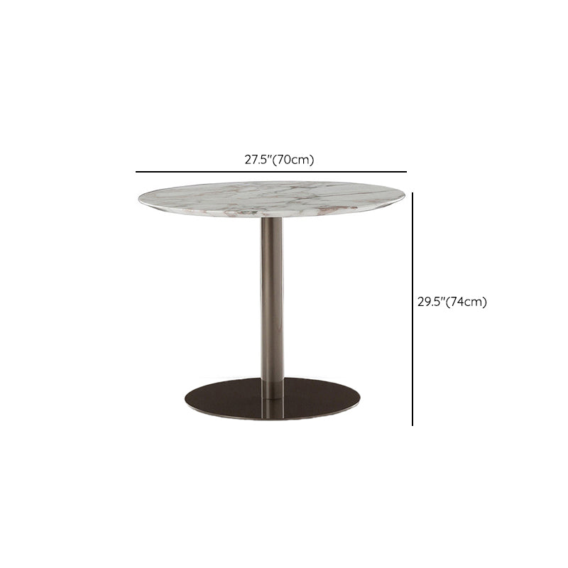 Modern Style 1/9 Pieces Metal Dining Set Stone Table Set for Outdoor