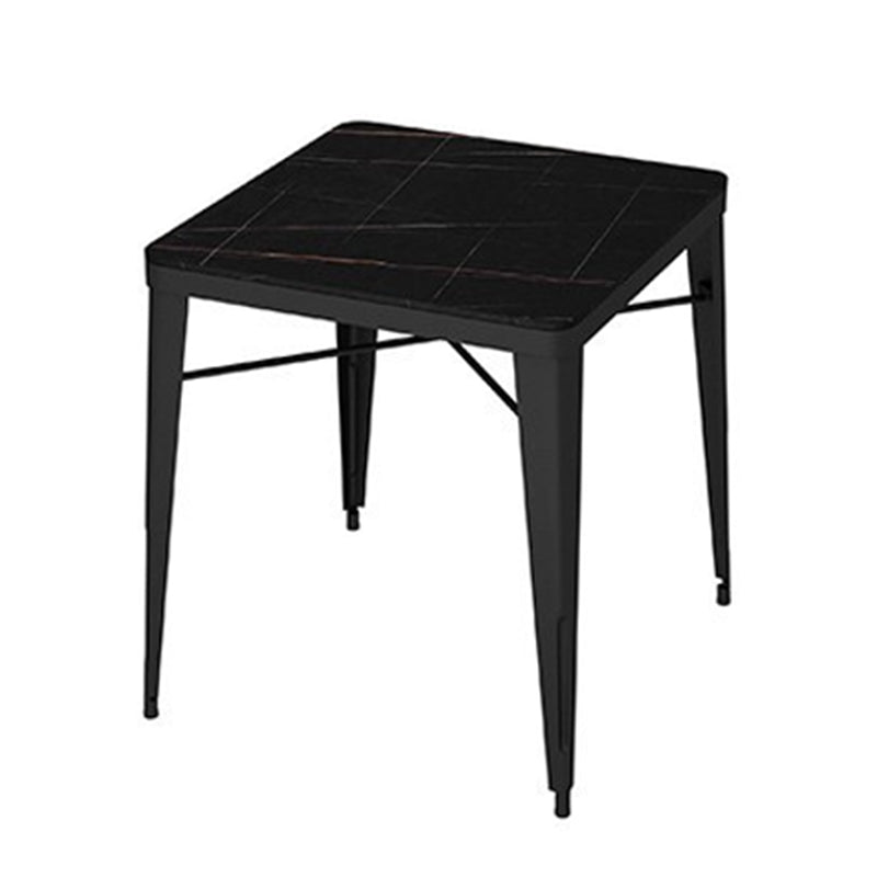 Modern Style 1/5/7 Pieces Metal Dining Set Stone Table Set for Outdoor