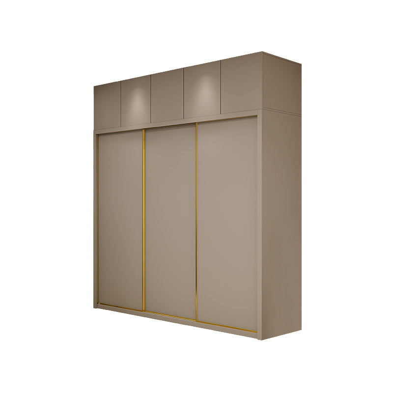Contemporary Wardrobe Armoire Engineered Wood Wardrobe Cabinet
