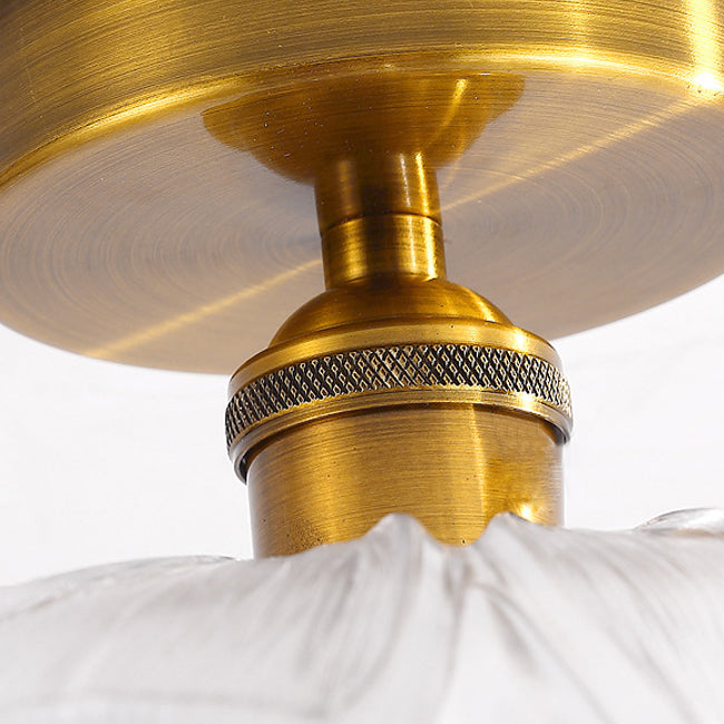 Nordic Ceiling Light Creative Glass Flush Mount Lighting Fixture for Bedroom