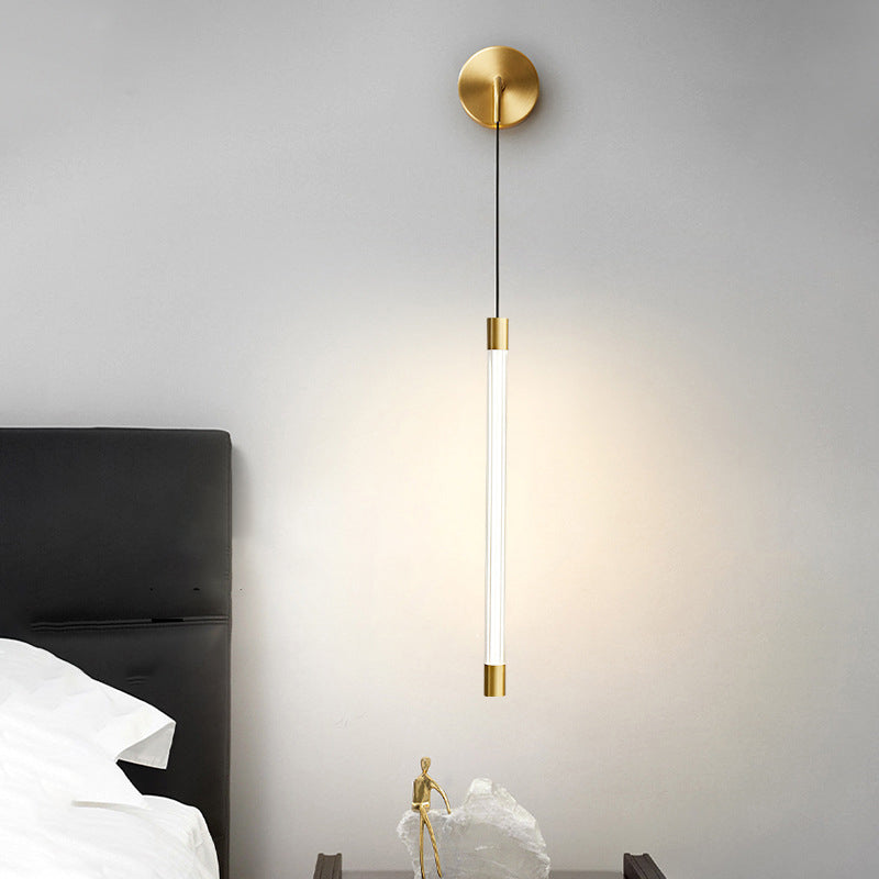 Contemporary Wall Sconce Thin-Line LED Sconce Light Fixture for Living Room
