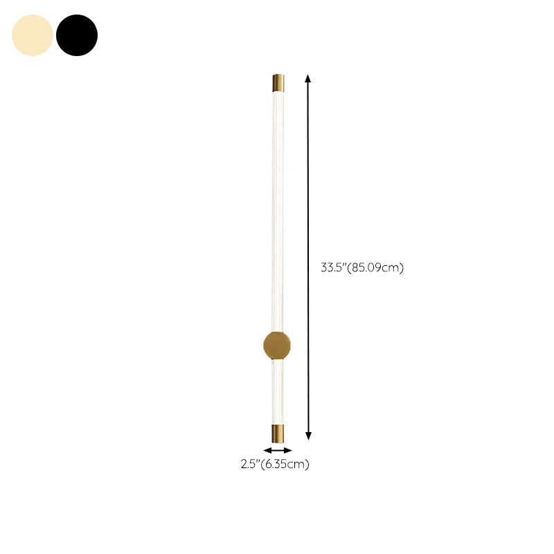 Contemporary Wall Sconce Thin-Line LED Sconce Light Fixture for Living Room