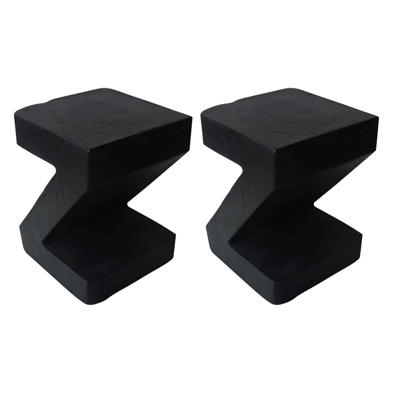 Concrete Free-Form End Table No Distressing Living Room Side Table