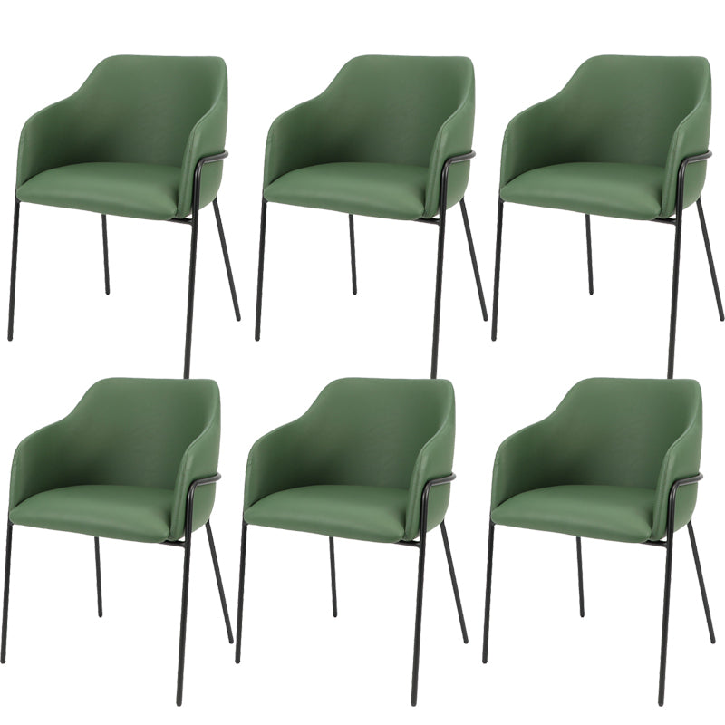 Metal Legs Parsons Chair Contemporary Style Indoor-Outdoor Chair
