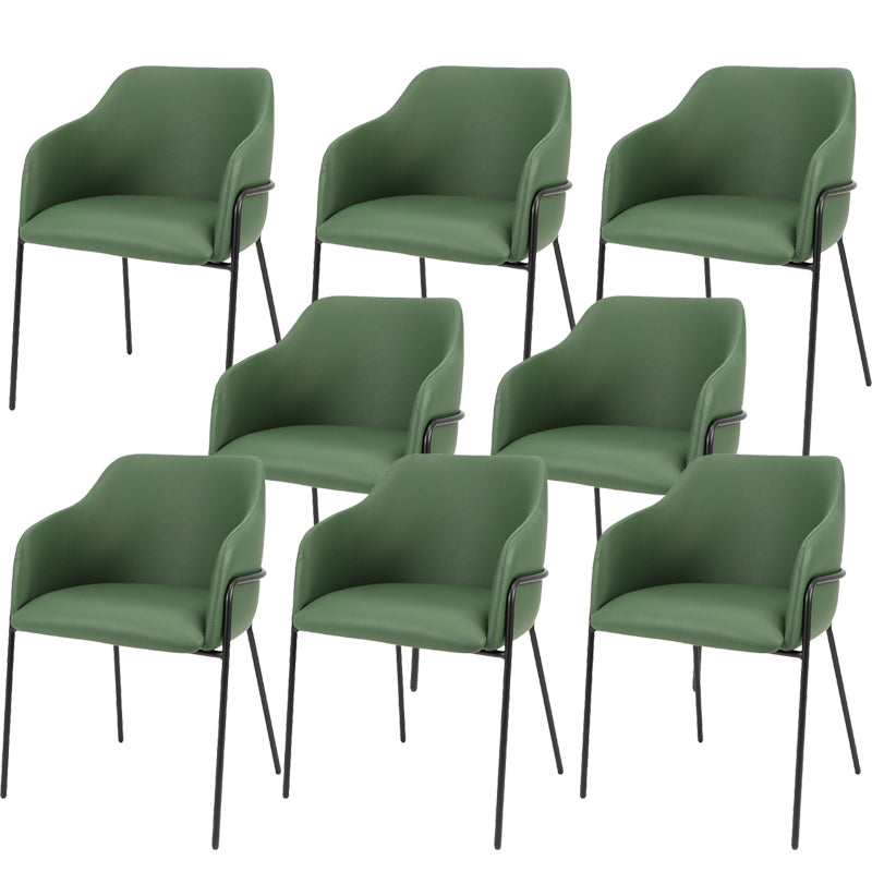 Metal Legs Parsons Chair Contemporary Style Indoor-Outdoor Chair