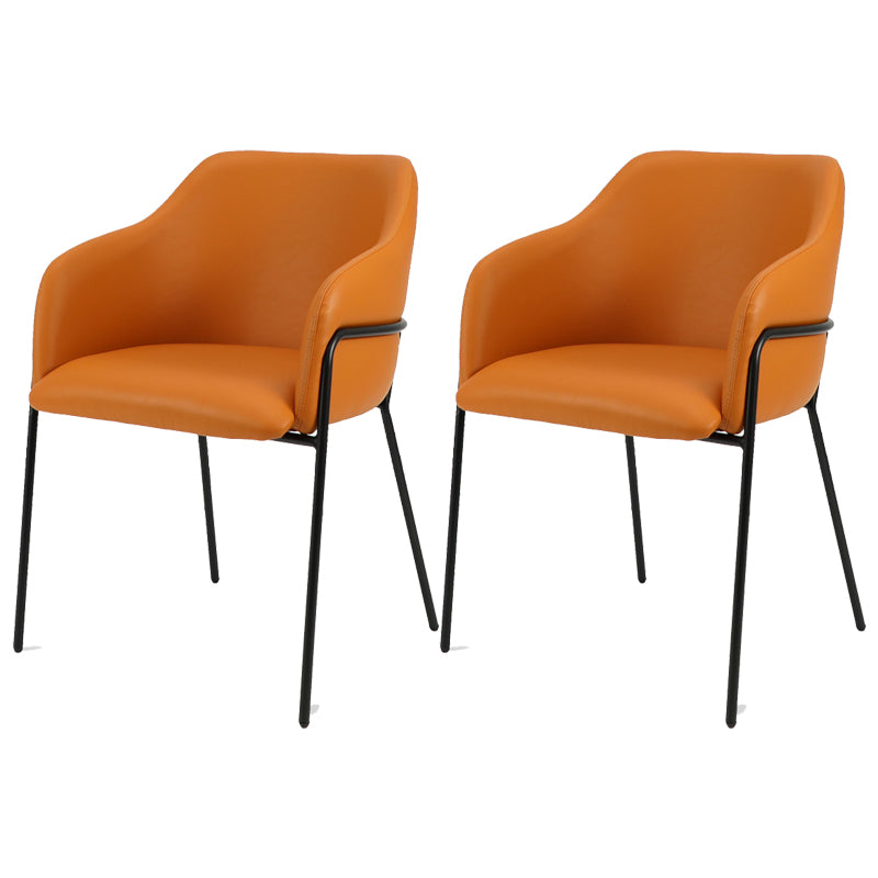 Metal Legs Parsons Chair Contemporary Style Indoor-Outdoor Chair