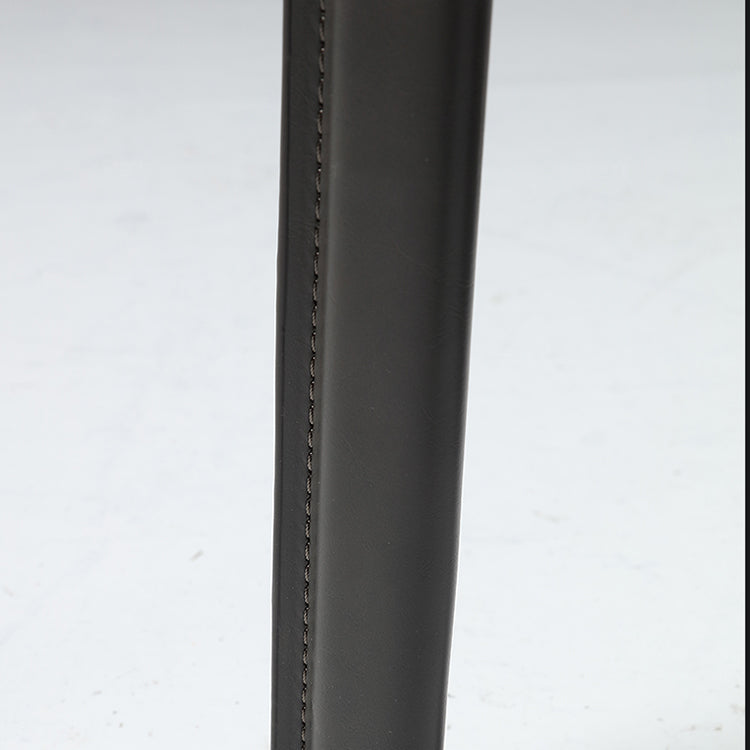 Industrial Kitchen Dining Side Chair Parsons Chair in Black Finish