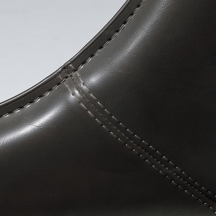 Industrial Kitchen Dining Side Chair Parsons Chair in Black Finish