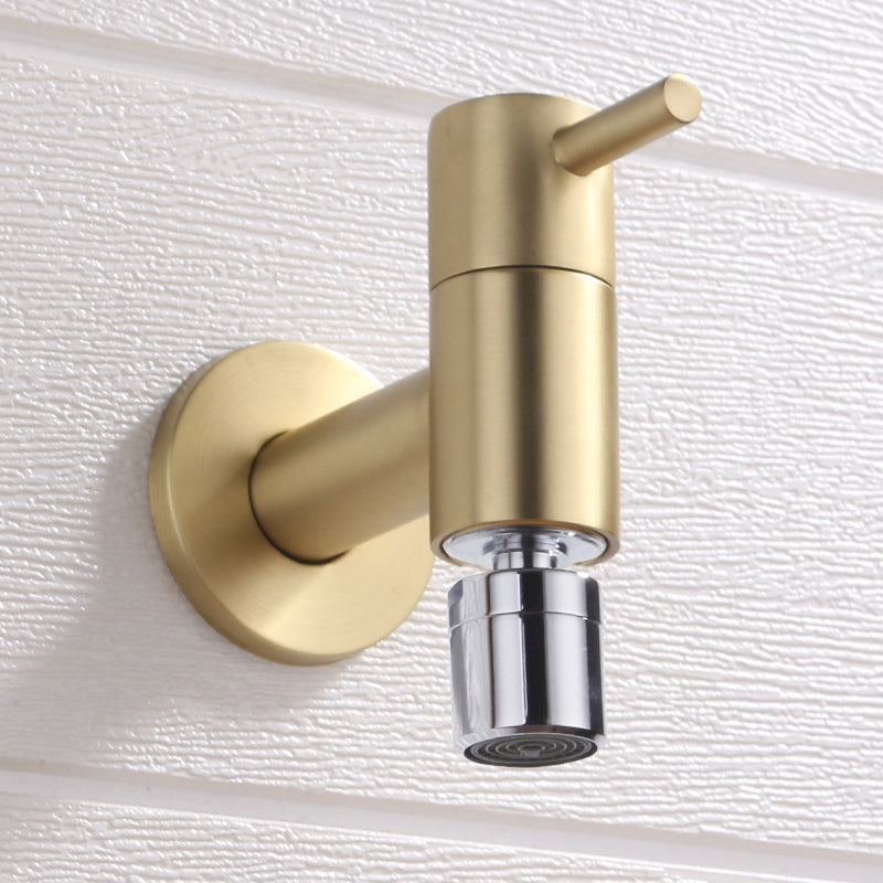 Glam Widespread Wall Mounted Bathroom Sink Faucet Knob Handle Brass Faucet