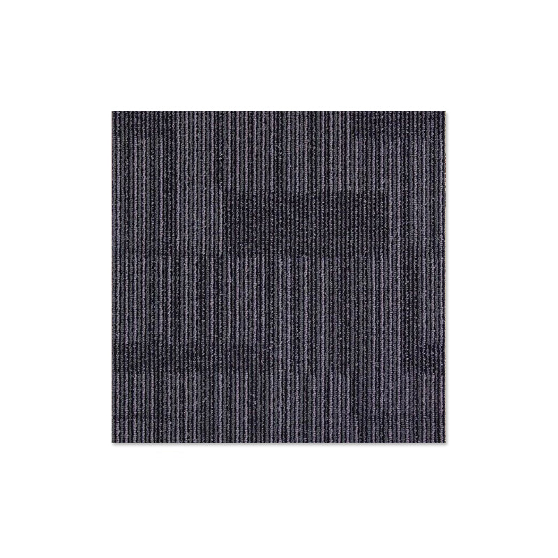 Carpet Tile Non-Skid Fade Resistant Geometry Loose Lay Carpet Tiles Bedroom
