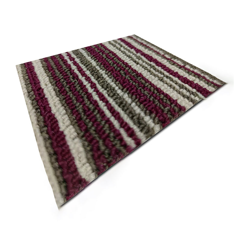 Carpet Tile Non-Skid Fade Resistant Geometry Self Peel and Stick Carpet Tiles Living Room